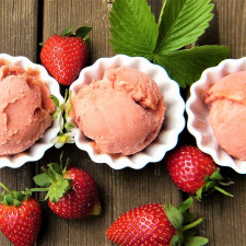 Ovocná zmrzlina zmizí téměř okamžitě