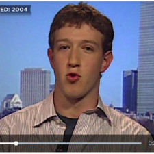 Mark Zuckerberg v roce 2004, když byl TheFacebook. com spuštěn na webu