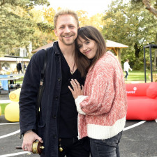 Tomáš Klus s krásnou manželkou Tamarou