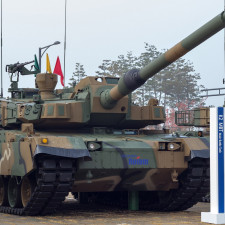 Jihokorejský tank K2 Black Panther, který je považován z jeden z nejlepších současných tanků