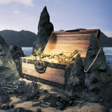 Anglický kapitán William Thompson údajně zanechal poklad obrovské hodnoty poblíž Kokosového ostrova