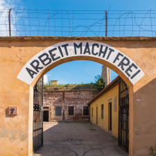 Terezínské ghetto bylo osvobozeno sovětskými vojsky v květnu 1945