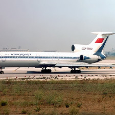 TU-154 letecké společnosti Aeroflot
