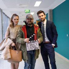 Zleva: Veronika Lapková, Biser Arichtev, Vašek Matějovský