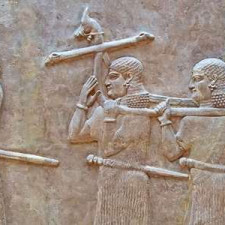 Sumérská civilizace. Jeden z navrácených artefaktů