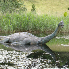 Proslulá příšera má svoji sochu, aniž by bylo jasné, zda doopravdy existuje