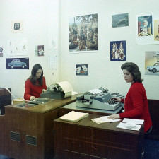 Byla to úplně jiná práce, než na jakou jsme dnes zvyklí - ale šlo to...